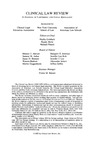 Clinical Law Review, Masthead, Volume 27, 2020-2021